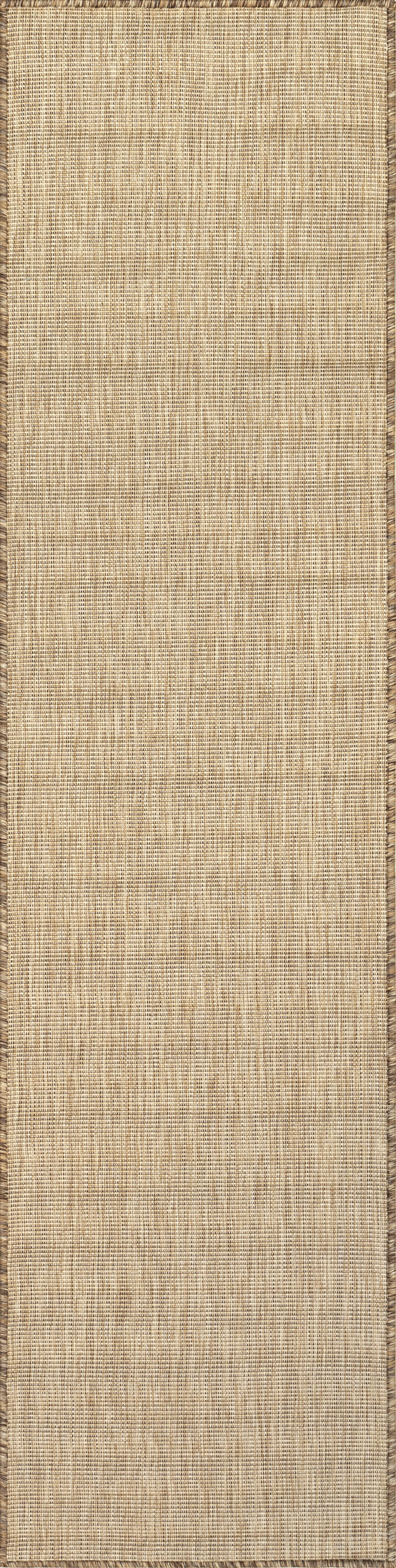 Dorinda Soft Hazy Solid Brown Area Rug - Indoor Outdoor Use for Living Room, Bedroom, Patio & Deck