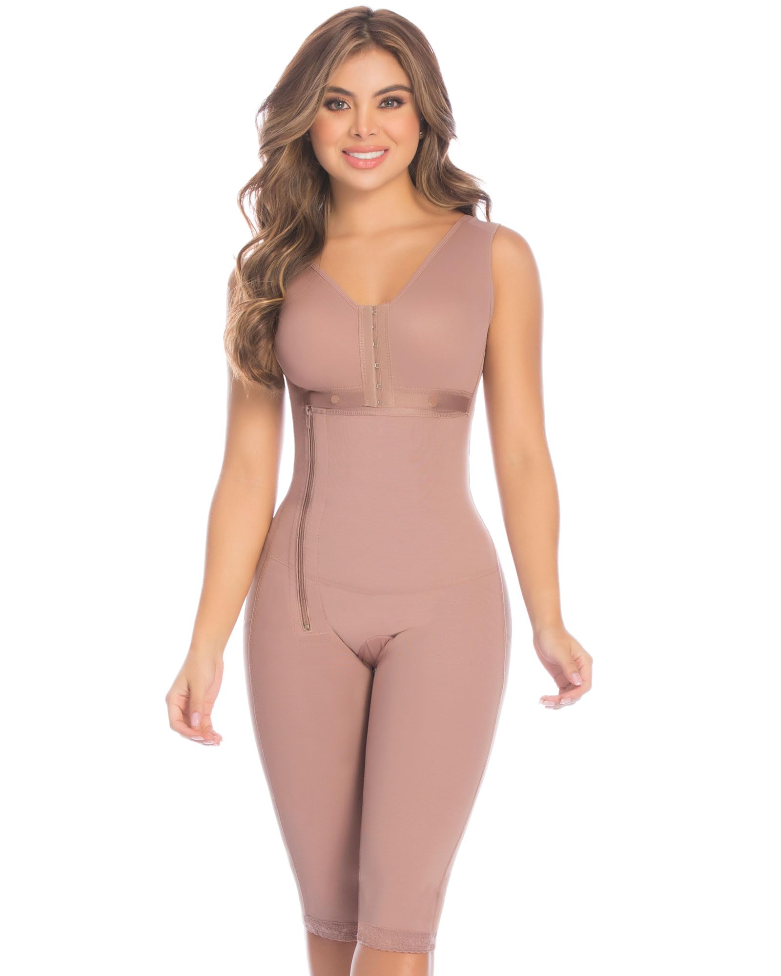 FAJAS DISENOS D'PRADA DELIÉ High Compression Shapewear for Women - Tummy Control Colombian Girdle with Abdomen Support | Perfect for Postpartum, Weight Loss & Everyday Slimming