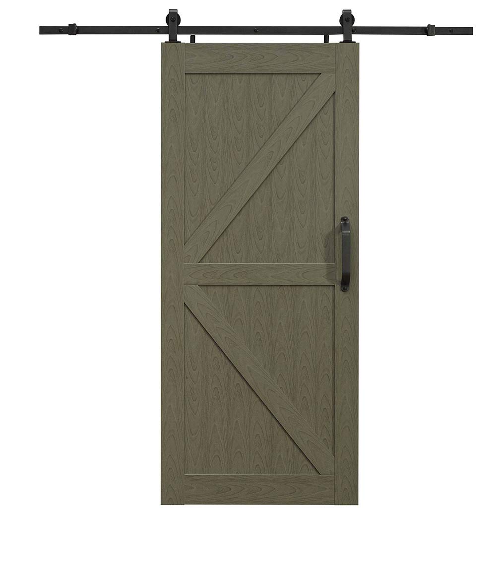 Montana Ready-to-Assemble PVC Barn Door Kit 42