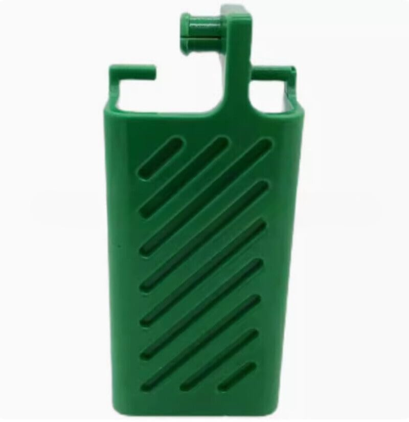 10-Pack Green Side Clips for Biological Radiation Electrophoresis - Lab Equipment Accessories for DNA/RNA Gel Analysis | Perfect for Research Labs & Science Experiments
