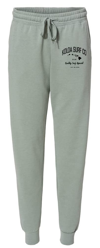 Koloa Surf Ladies Wave Wash Sweatpants - Comfortable Women's Lounge Pants in XS-2XL for Yoga, Beach & Casual Wear