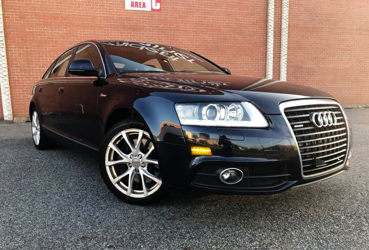 Amber LED Side Marker Lights for 2005-2011 Audi A6 S6 RS6 - Clear Lens, Easy Installation - Perfect for Night Driving & Car Customization