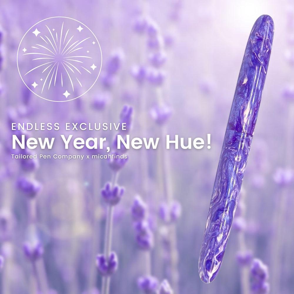 Tailored Pen Company × @micahfinds Limited Edition 2022 Fountain Pen - Premium Writing Instrument for Calligraphy, Journaling & Gift Giving - New Year's Special in Elegant Colors