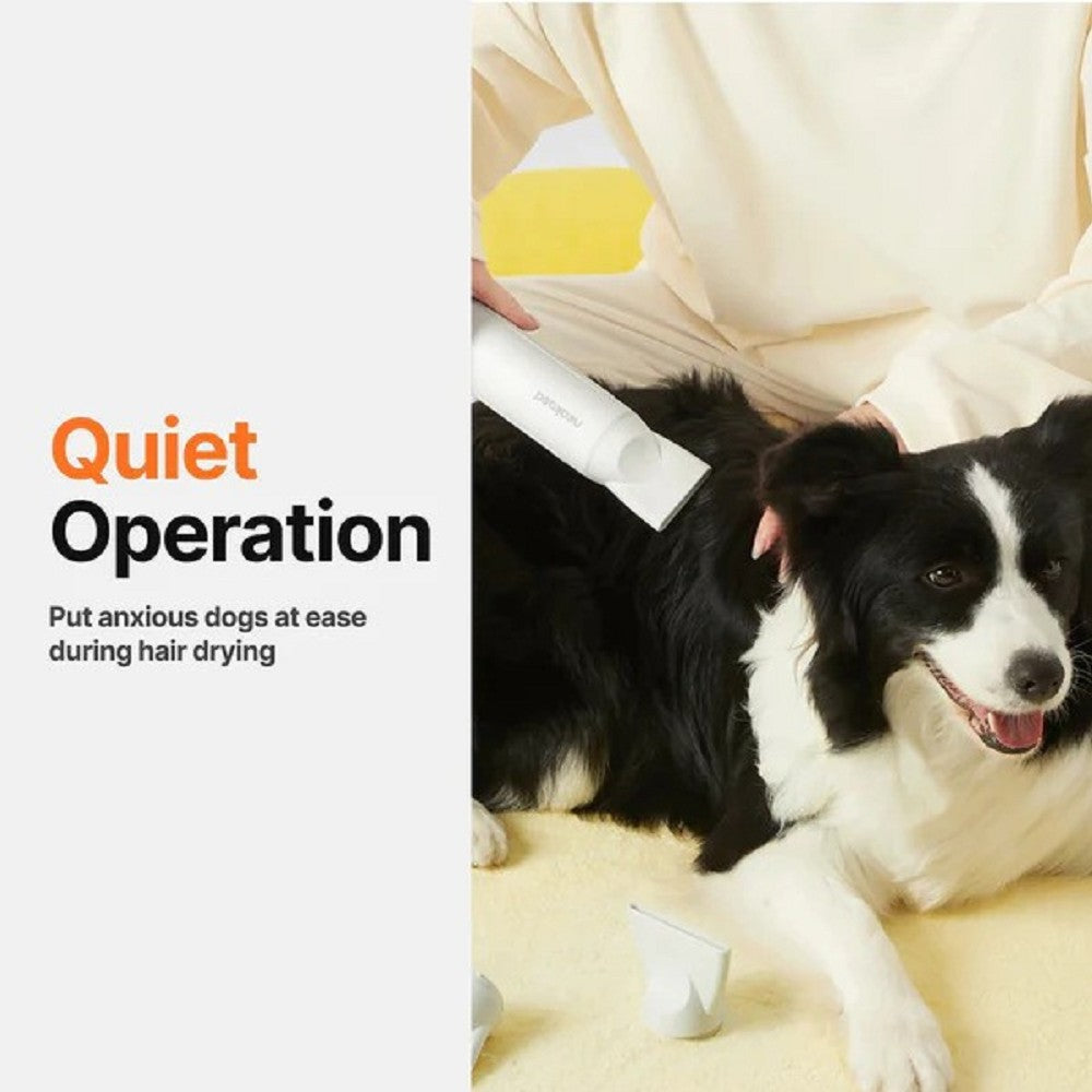Fast & Quiet F1 Pet Hair Dryer for Dogs & Cats - Professional Grooming Blower for Home & Salon Use