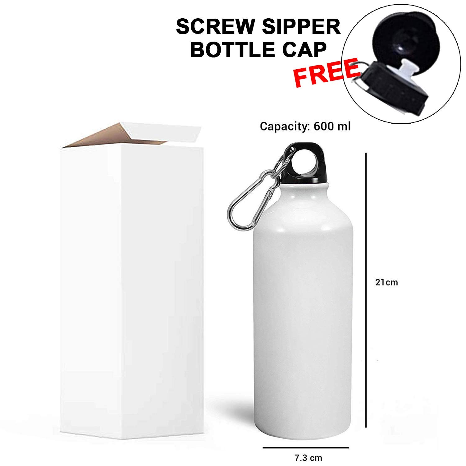 Tee Mafia® PUBG Keep Calm & Have A Chicken Dinner Water Bottle for Boys - 600ml Multi-Color Printed Sipper Bottle | Perfect for Gaming, School & Outdoor Activities