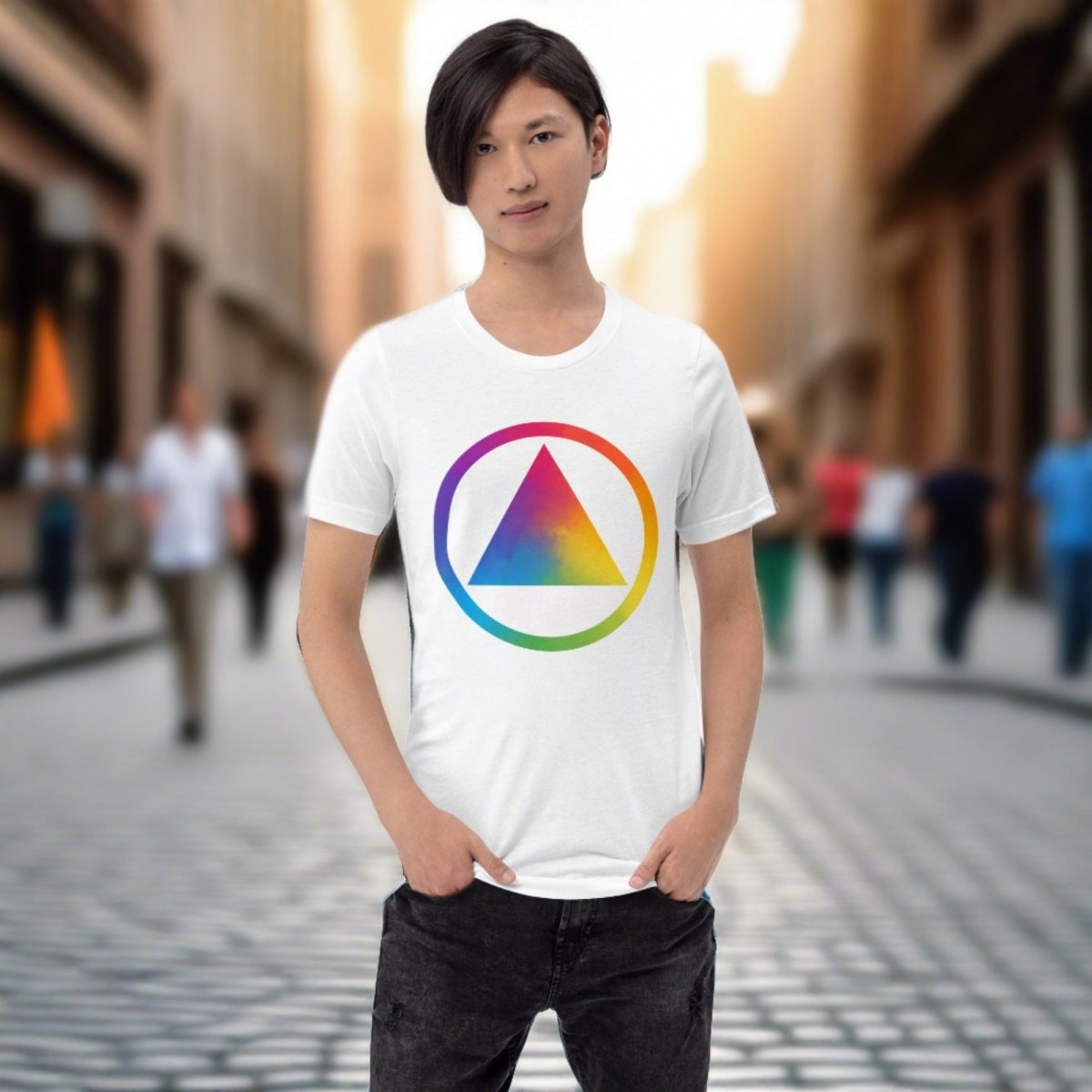 Rainbow Resilience Pride Unisex T-Shirt - LGBTQ+ Support, Equality & Love - Perfect for Pride Parades, Festivals & Everyday Wear