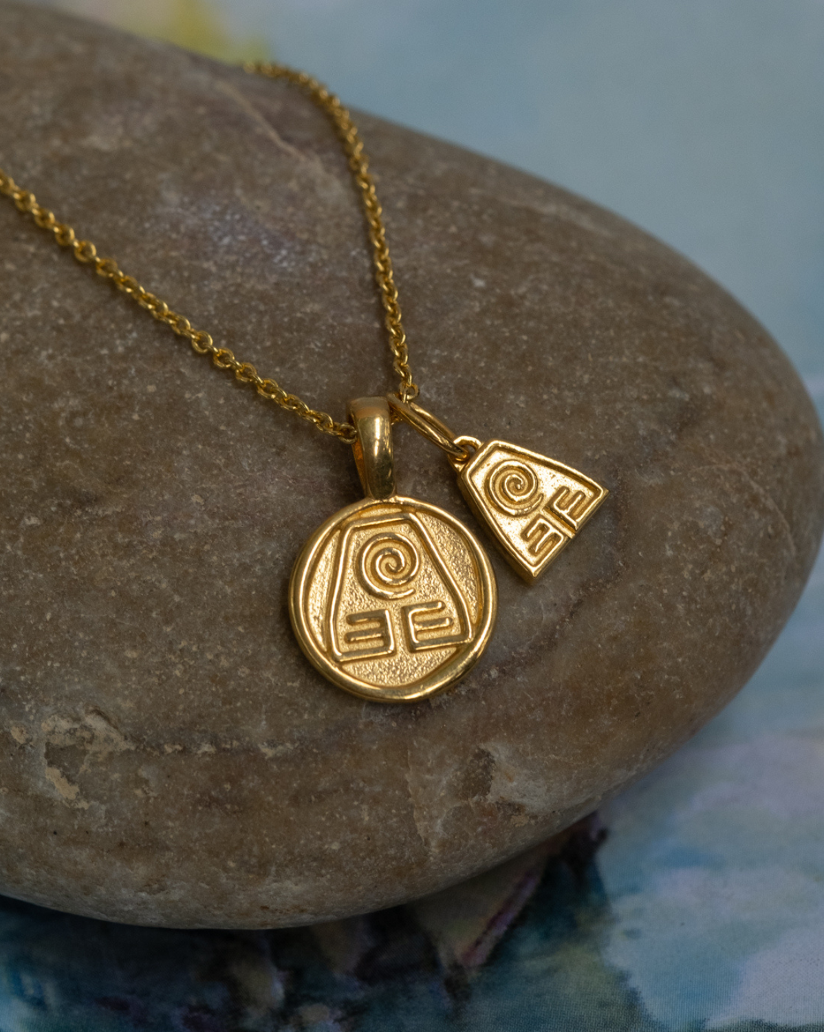 Earthbender Pendant Necklace - Handmade Avatar Inspired Jewelry for Women & Men - Perfect for Cosplay, Gifts & Spiritual Wear