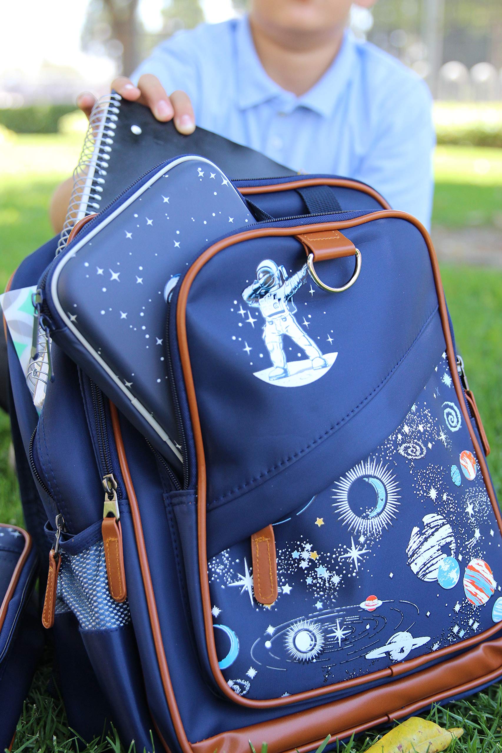 Kids Pencil Case - Zippered Organizer for School Supplies, Perfect for Boys & Girls
