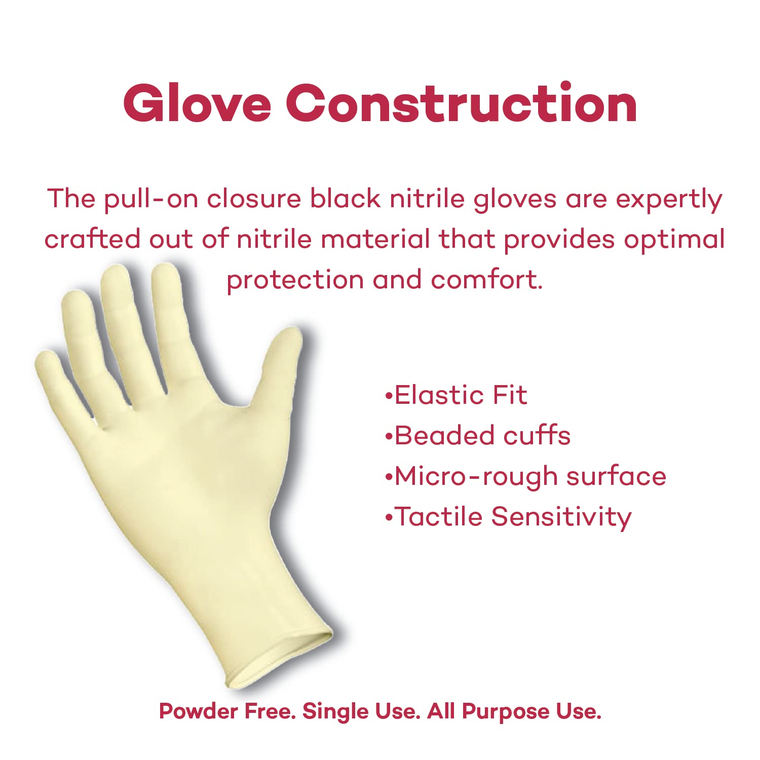 Dealmed Disposable Latex Gloves - Medical Exam Grade, Powder-Free, Size 7.5 (50 Pairs/Box, 6 Boxes/Case) - Ideal for Healthcare, Food Service & Cleaning