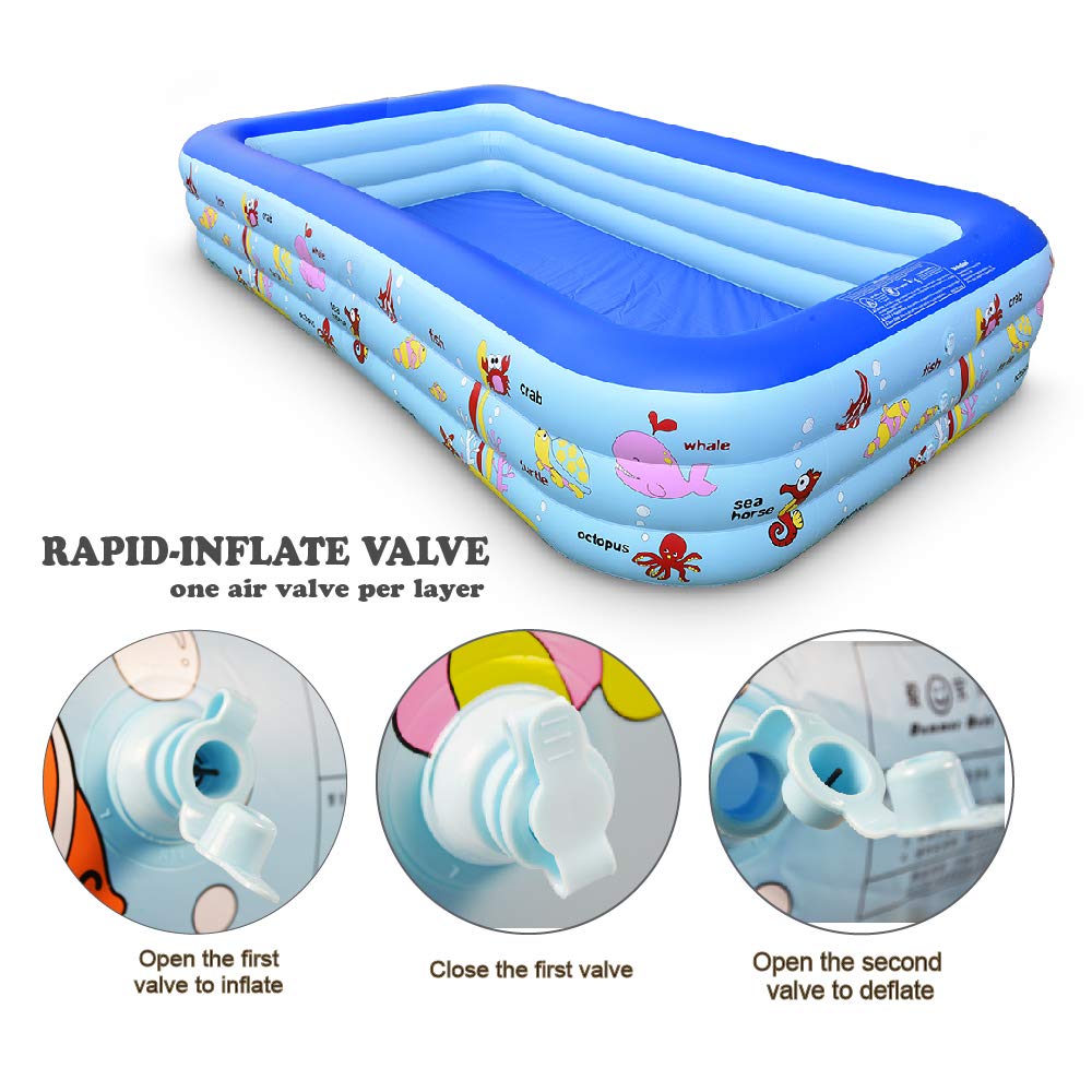 Best Inflatable Swimming Pool for Adults & Kids - 117