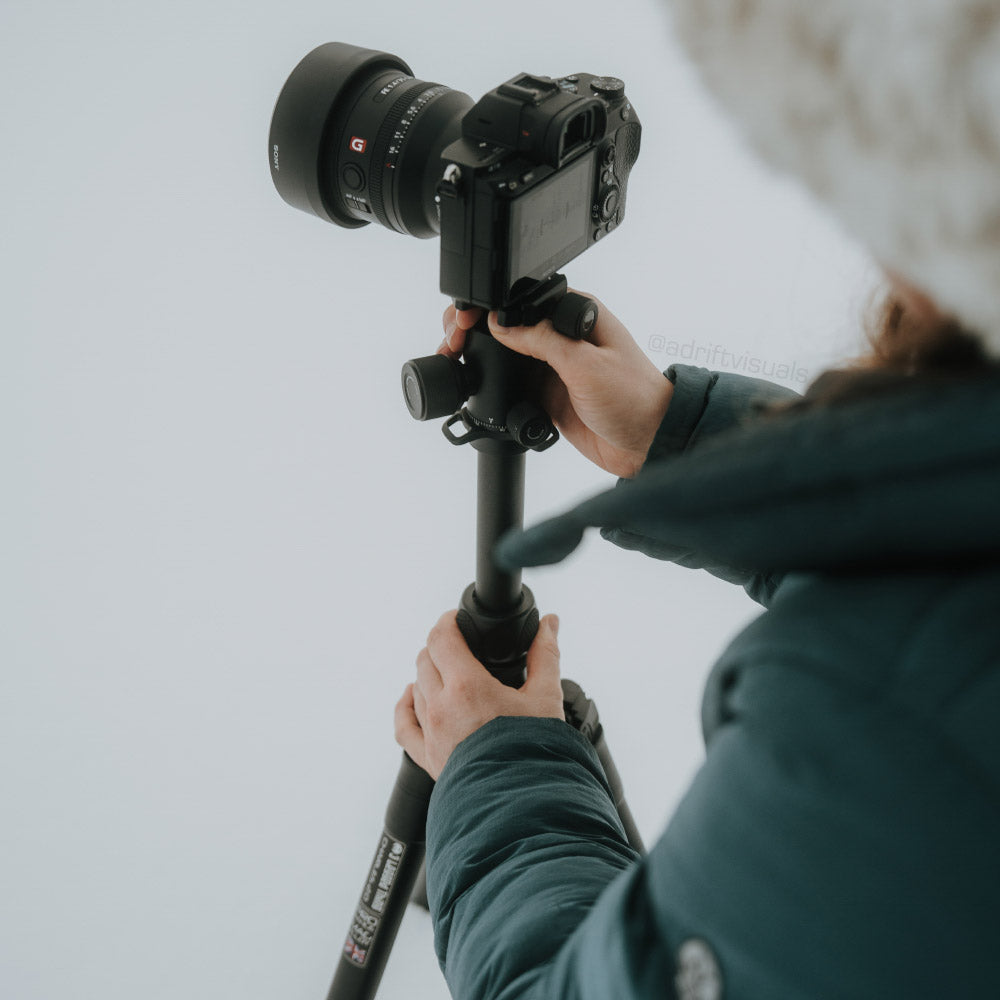 Charles 2.0 Magnesium Alloy Tripod Stand - Lightweight Professional Camera Tripod for DSLR, Mirrorless, Video Cameras - Perfect for Travel, Photography, Vlogging & Outdoor Shooting