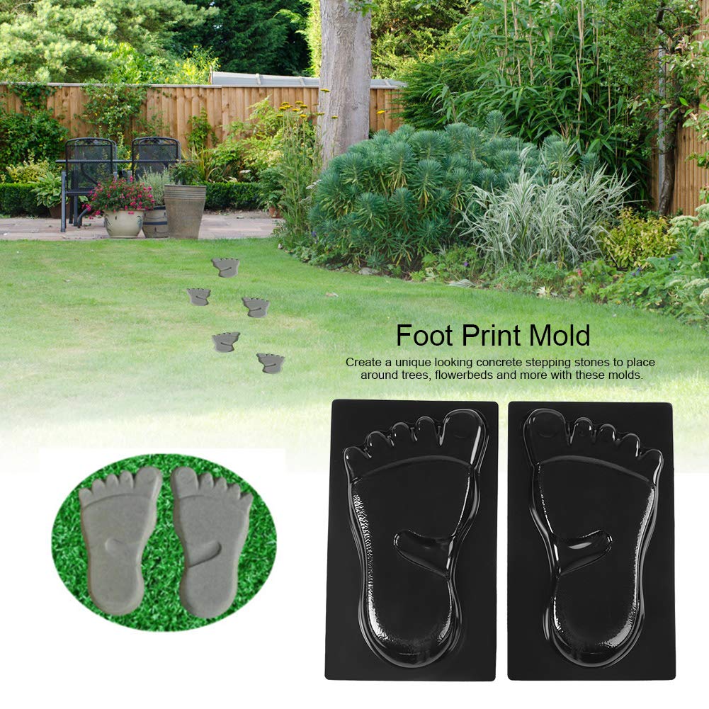 Haofy Walk Maker - Concrete Stone Paving Mold for Garden Paths & DIY Landscaping | Create Beautiful Footprint Designs for Walkways, Patios & Yard Decor