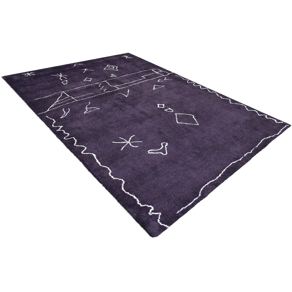 Hand Knotted Radiance Rug - Premium Bohemian Style Area Rug for Living Room, Bedroom, or Office - Soft & Durable Home Decor