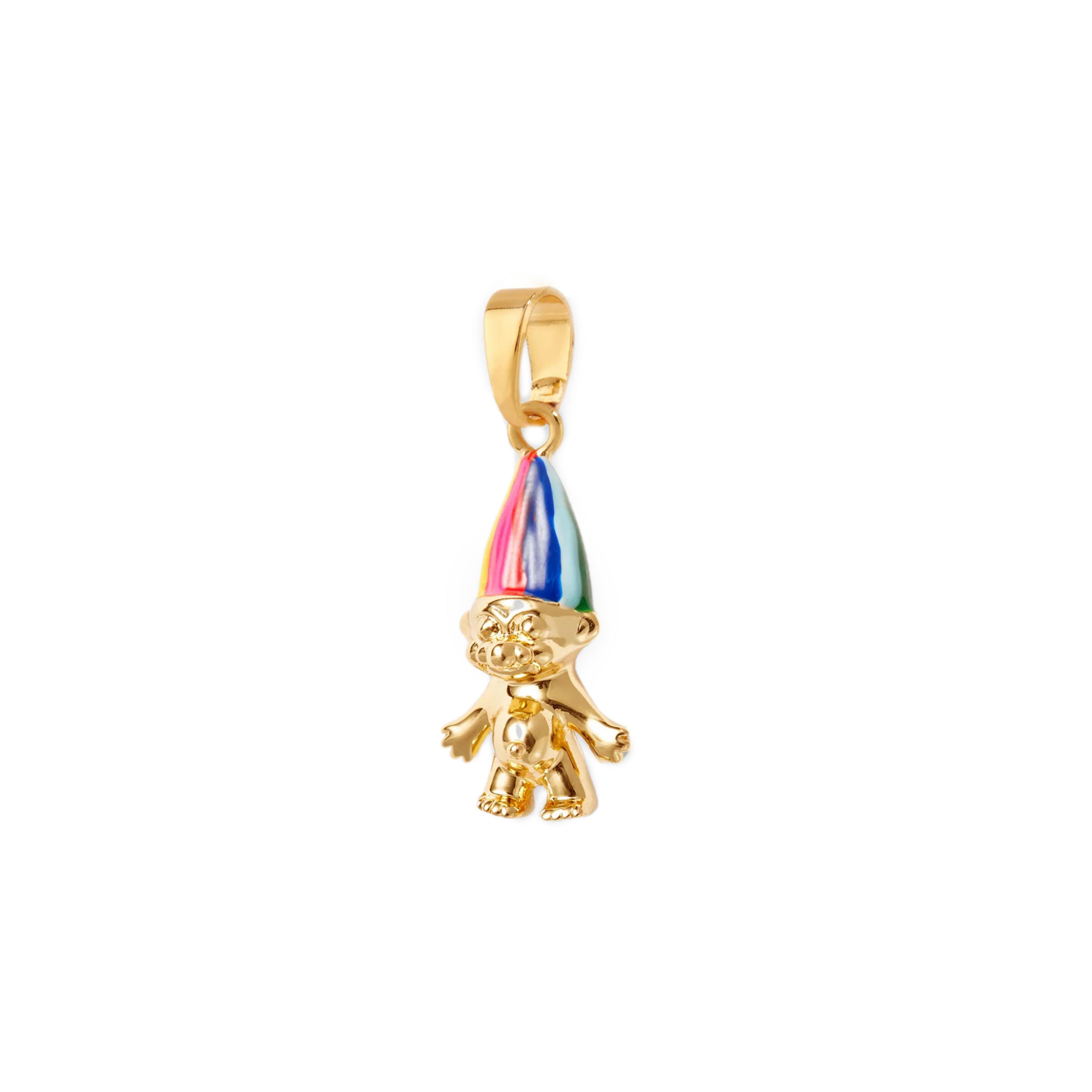 Norwegian Rainbow Troll - Colorful Nordic Collectible Figurine for Home Decor, Gift, and Fairy Garden Display