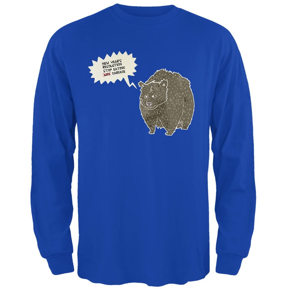 Royal Adult Long Sleeve T-Shirt - Comfortable Cotton Tee for Men & Women - Perfect for New Year Parties, Casual Wear and Everyday Outfits