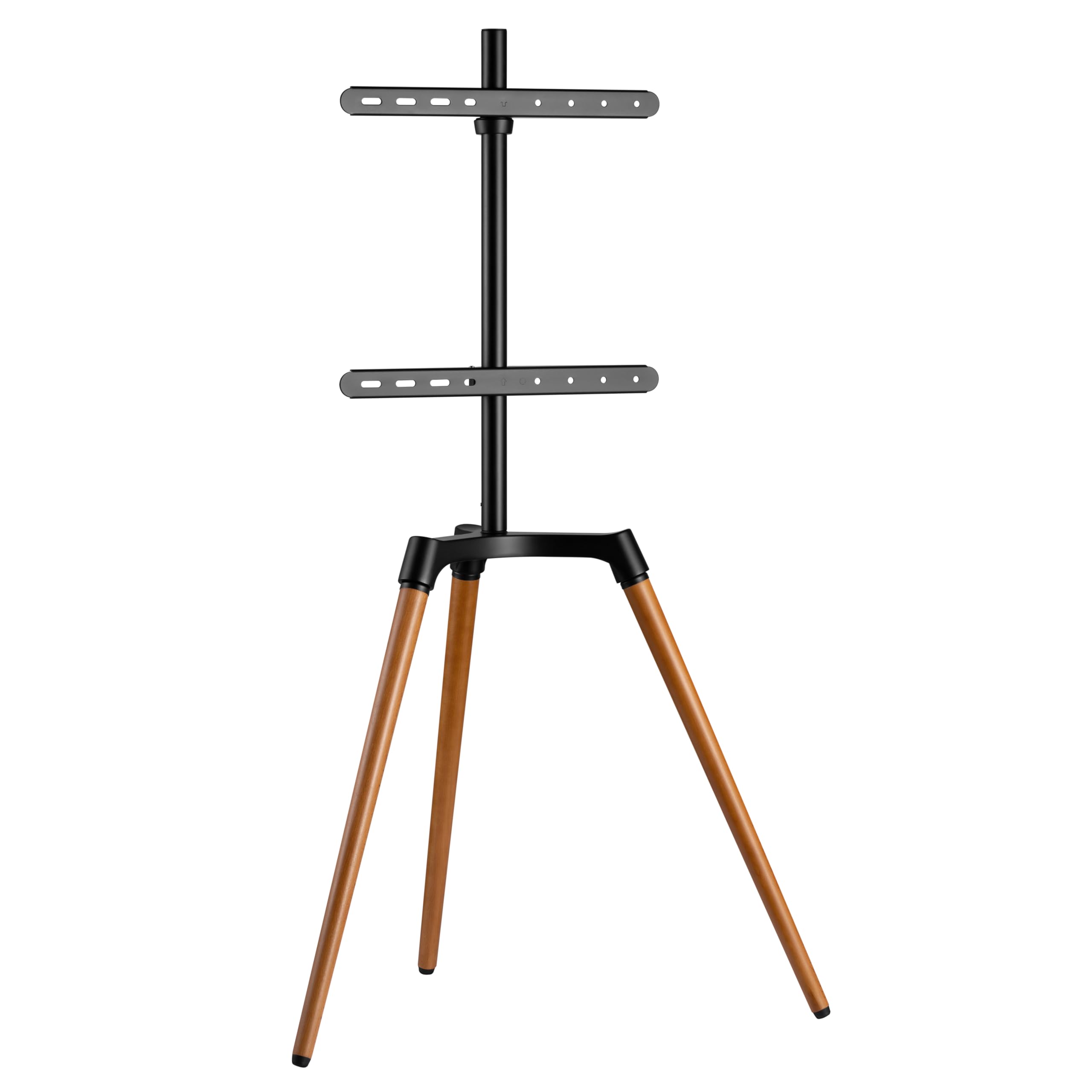 Universal TV Floor Stand for 47-72 Inch Screens - Heavy Duty 90° Swivel TV Mount with Tripod Base - Supports LED LCD OLED Flat/Curved TVs up to 99lbs - Perfect for Living Room, Bedroom & Home Theater Setup