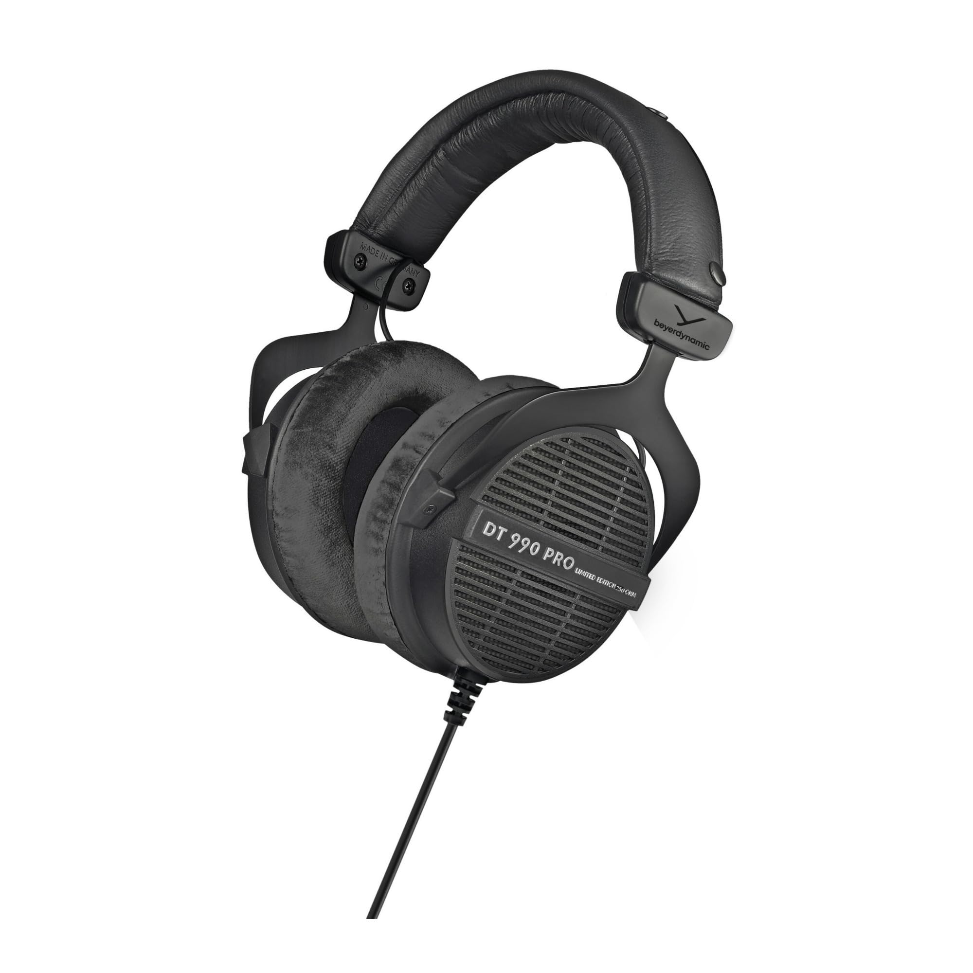 Beyerdynamic DT 990 PRO Studio Headphones & PRO X M70 Dynamic Microphone Bundle - Premium Ninja Black Limited Edition for Recording, Streaming & Gaming