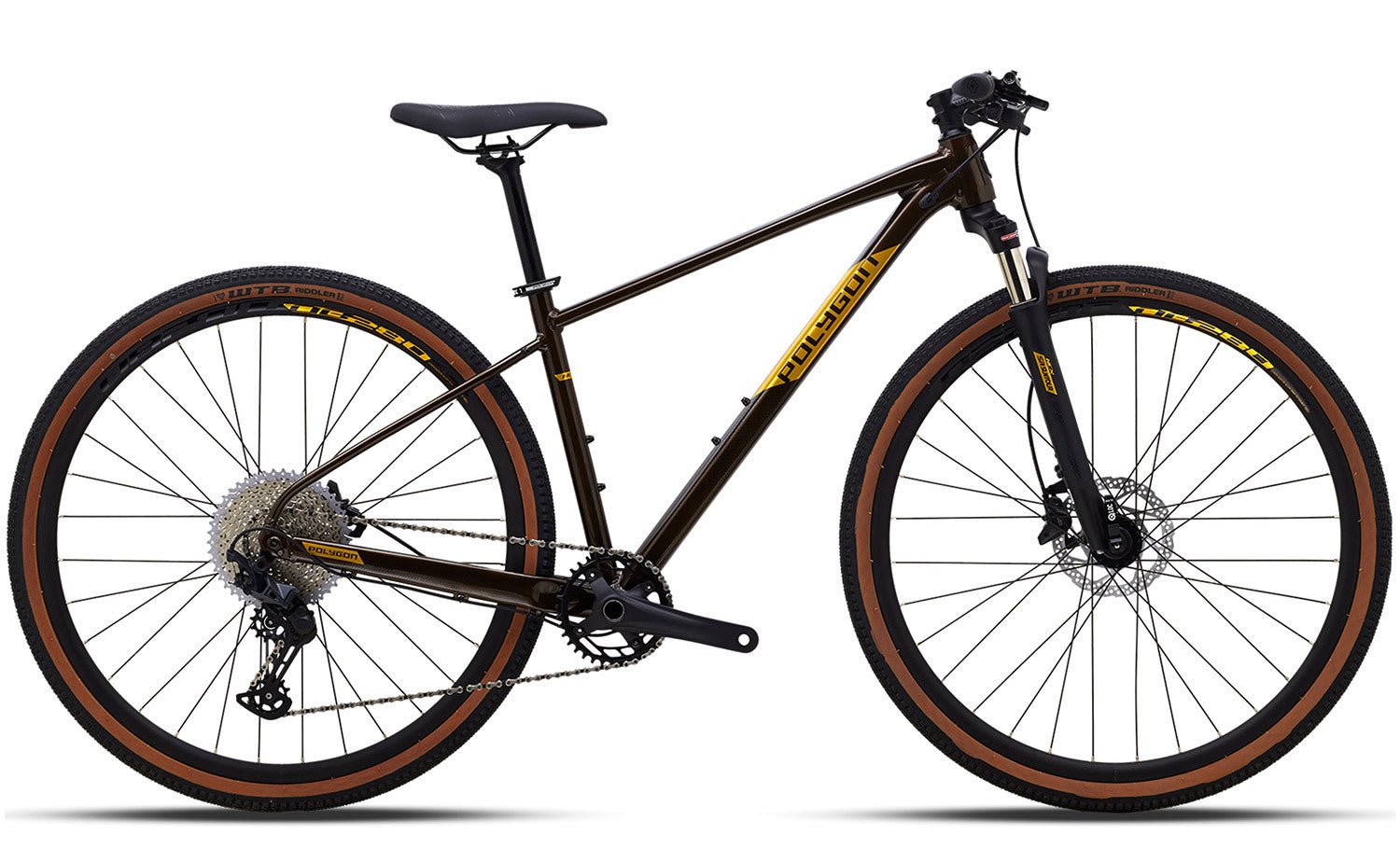 Polygon Heist X7 Hybrid Bike for Men & Women - Lightweight Aluminum Frame, 21-Speed Gears - Perfect for Commuting, Fitness & Urban Riding