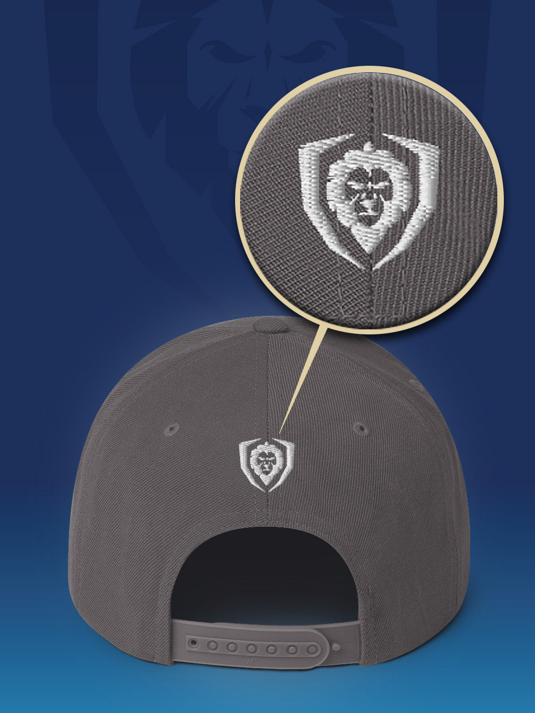 Dalstrong Snapback Hat with Front & Back Logo - Stylish & Adjustable Baseball Cap for Men & Women - Perfect for Casual Wear, Sports & Outdoor Activities