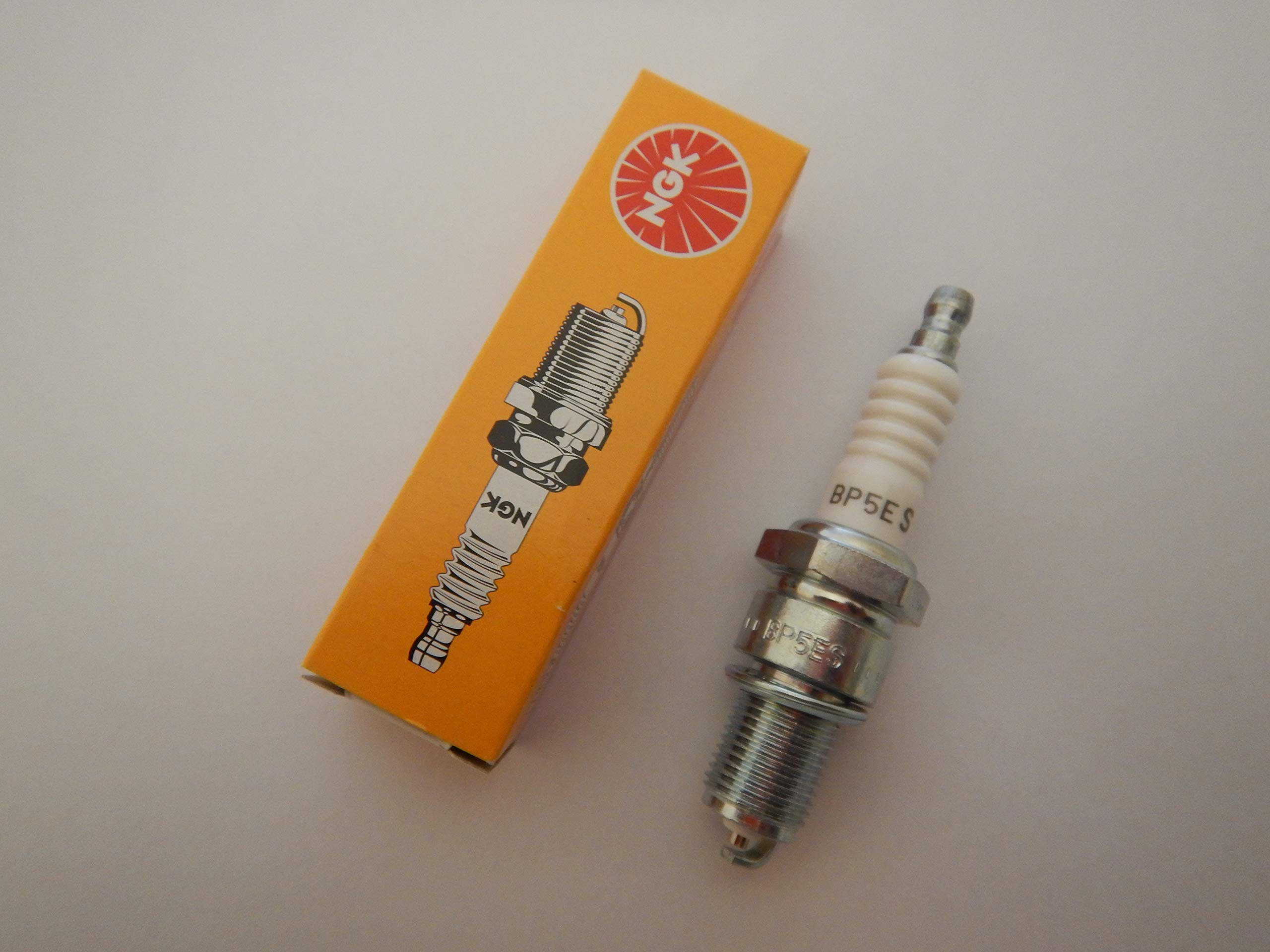 NGK BP5ES Spark Plugs - Pack of 10 | High Performance Copper Core Spark Plugs for Cars, Trucks & Motorcycles | Ideal for Daily Commuting, Racing & Off-Road Adventures