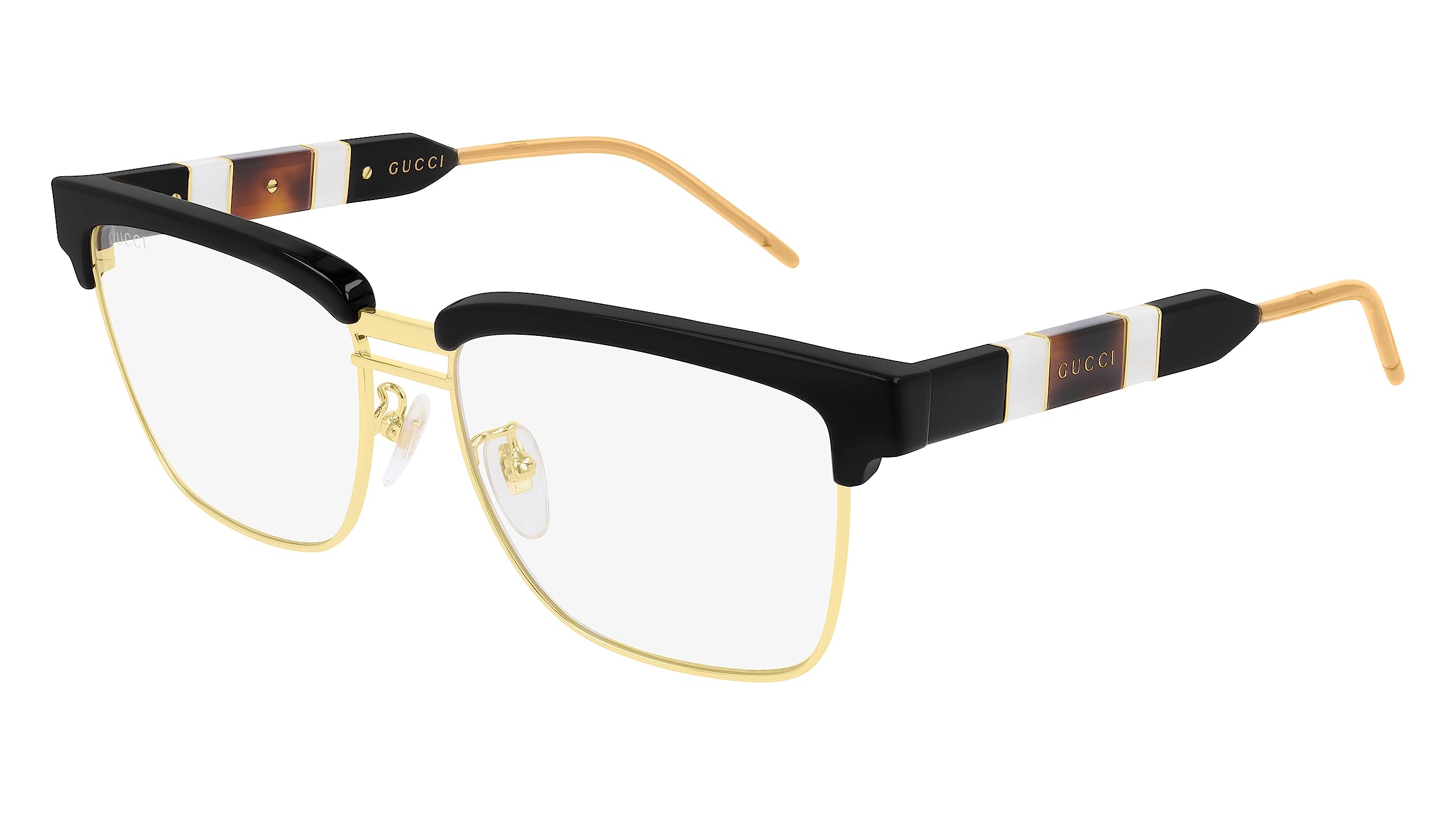 Gucci GG0603S Black UV Protection Sunglasses for Men - 56/16/145 Frame Size - Stylish & Durable for Outdoor Activities, Driving & Fashion
