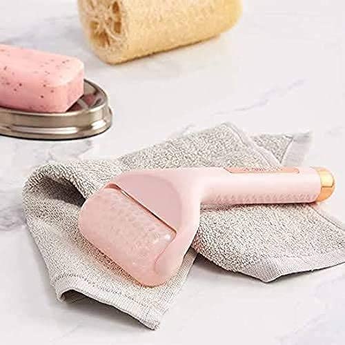 AL-FALAH Ice Roller Massager for Face & Neck - Cooling Facial Roller to Brighten Complexion, Reduce Wrinkles & Under Eye Puffiness | Skin Tightening & Lifting Treatment | Perfect Women's Gift for Skincare Routine & Morning De-Puffing