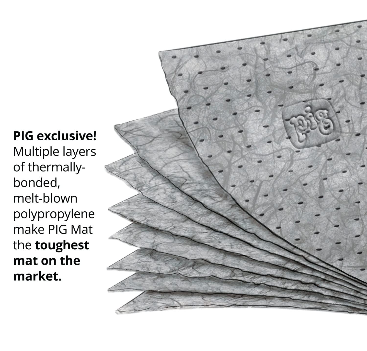 PIG Absorbent Mat Roll in Dispenser Box - 15