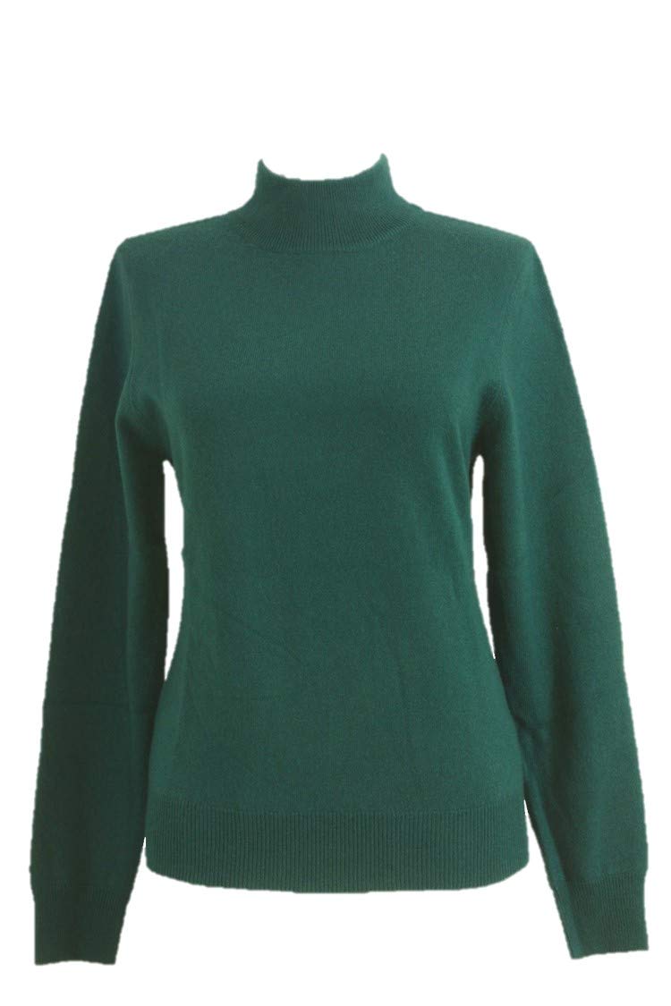 Shepherd Women's Mock Turtleneck Cashmere Sweater - Soft Winter Pullover for Office, Date Night & Holiday Outfits