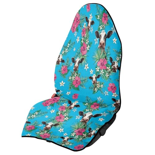 Hibiscus Cow Print