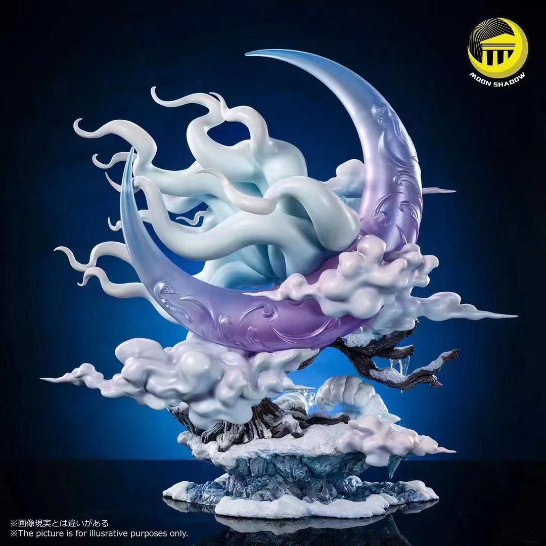 Moon Shadow Studio - Alolan Ninetales, Alolan Vulpix, Alolan Sandshrew & Snom Pokémon Figures - Perfect for Collectors, Gaming Battles & Anime Decor