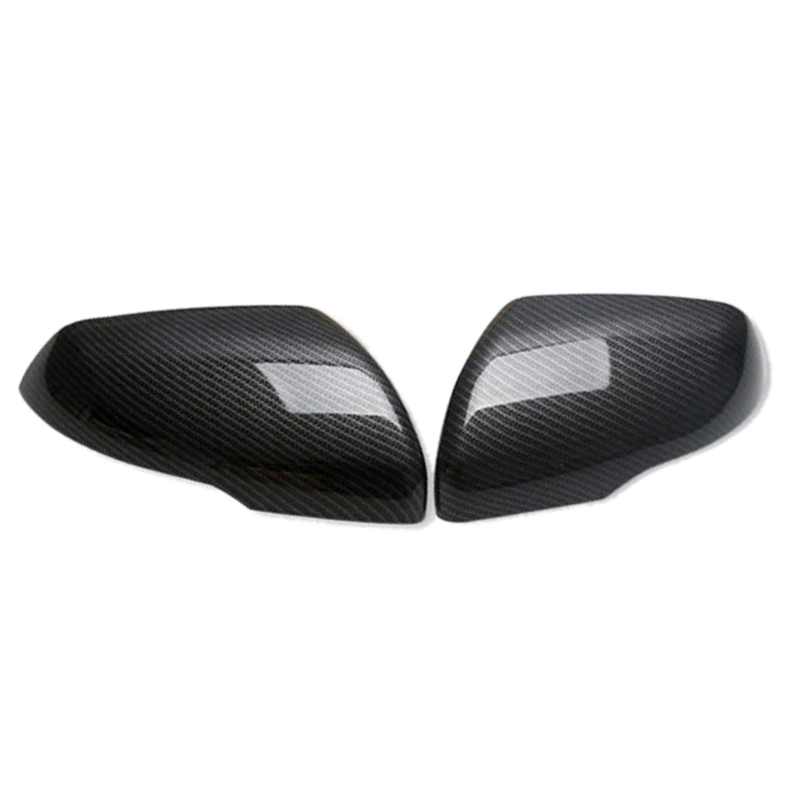 Ford Escape Kuga 2013-2019 Car Mirror Covers - 2PCS ABS Carbon Fiber Style Exterior Side Mirror Replacement Covers for Enhanced Protection & Style - Perfect for Daily Commuting and Road Trips