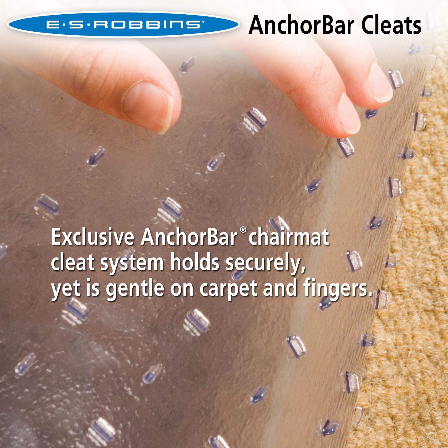 Clear Vinyl Chair Mat for Medium Pile Carpet - 60