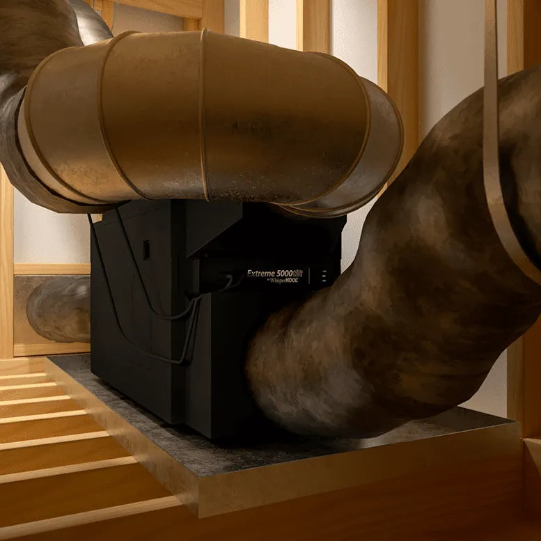 Extreme 5000tiR Ducted Fan - High Performance Cooling System for PC, Gaming Rig & Server Rooms - Perfect for Overclocking, Airflow Optimization & Temperature Control