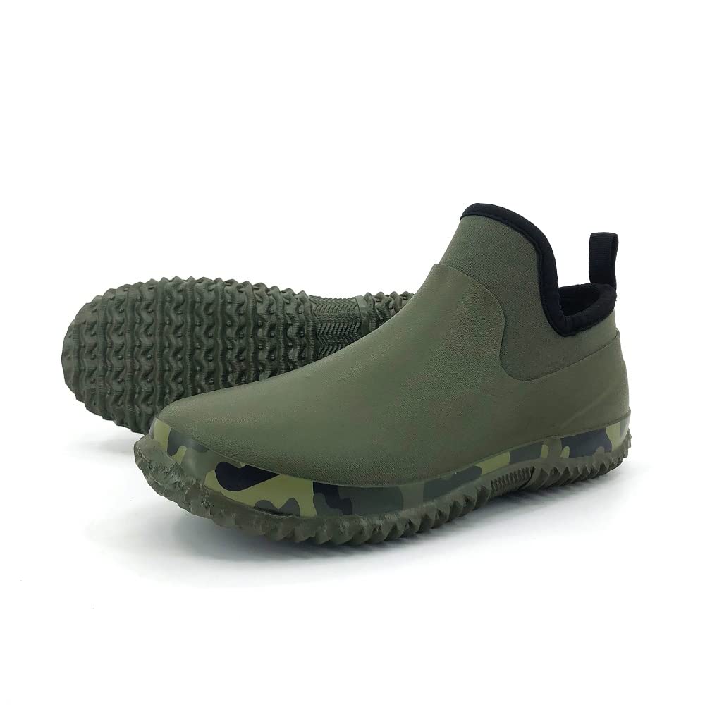 SYLPHID Waterproof Neoprene Garden Shoes for Men & Women - Camping, Lawn Care