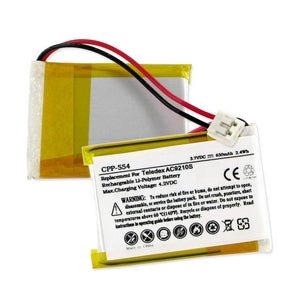 Teledex Ac9210S 3.7V 650mAh Li-Polymer Replacement Battery - Power Your Cordless Phones, Office Devices & Home Electronics