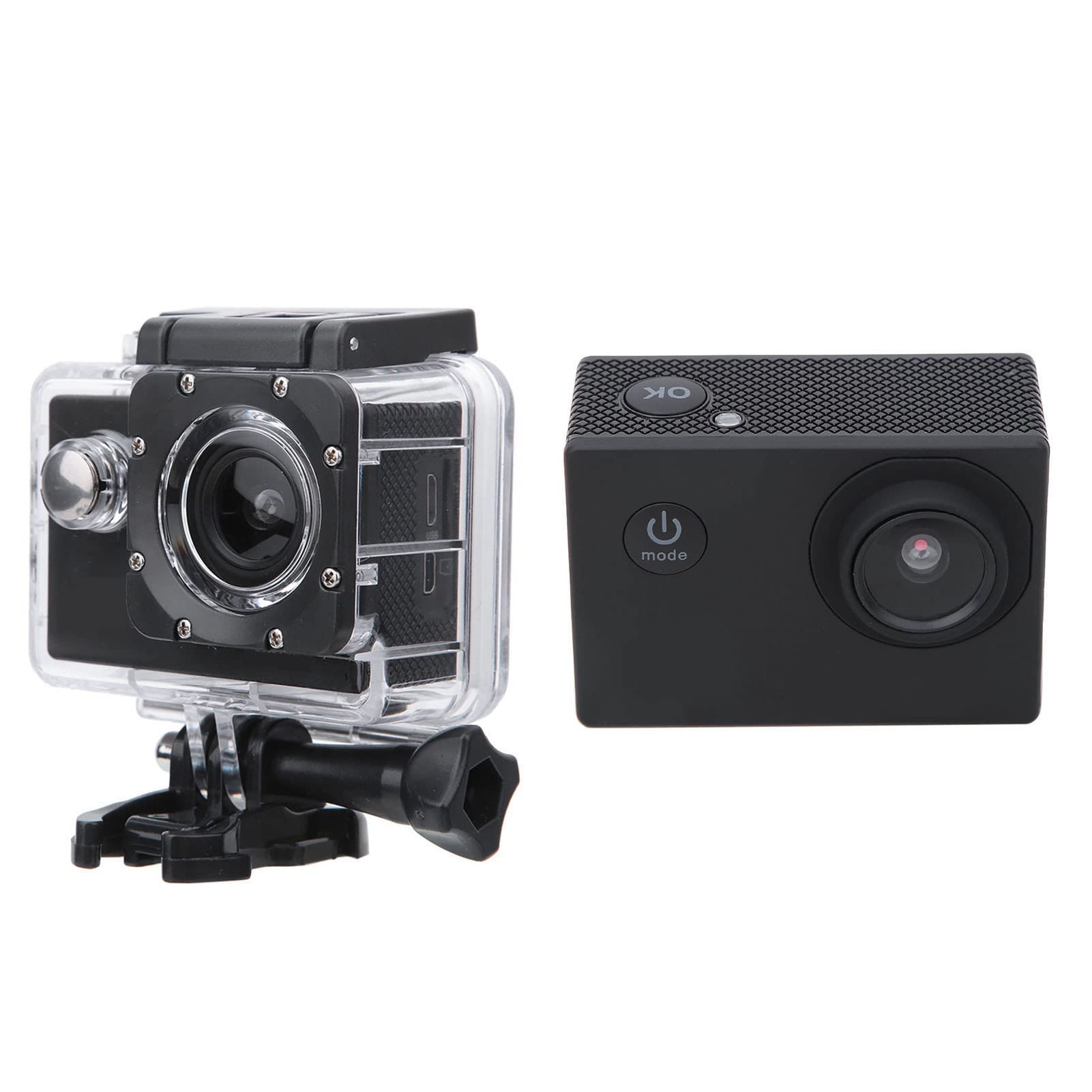 4K Action Camera with WiFi - Waterproof Sports Camcorder for Outdoor Adventures, Vlogging, and Extreme Sports in HD 1080P