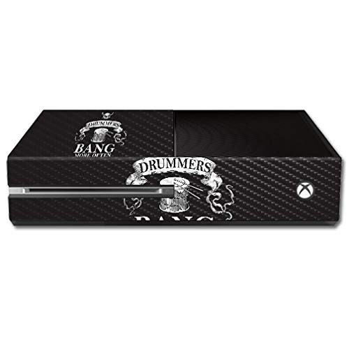 Premium Carbon Fiber Skin for Microsoft Xbox One - Durable Protective Cover with Textured Finish | Easy to Apply & Remove | Made in USA | Perfect for Gamers & Drummers