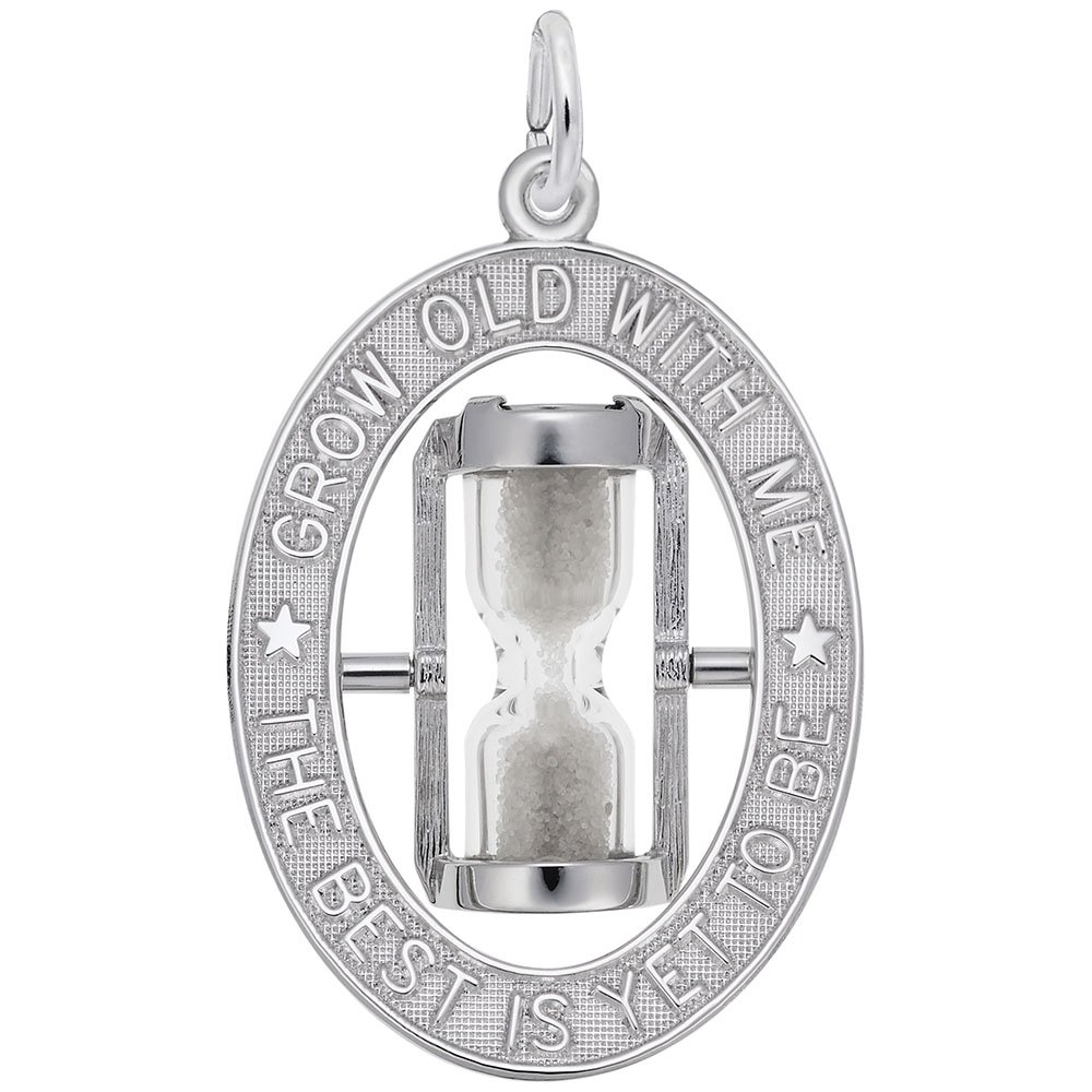 Elegant Hourglass Charm Pendant - Perfect for Bracelets & Necklaces - Ideal for Jewelry Making, Gifts, and Fashion Accessories