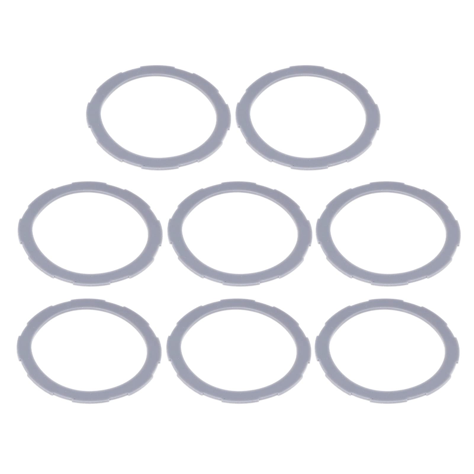 GLOGLOW Pro Blender Sealing Ring Set - 8 Pack Food Grade Replacement Gaskets for Blenders - Perfect for Smoothie Making, Juicing & Food Processing