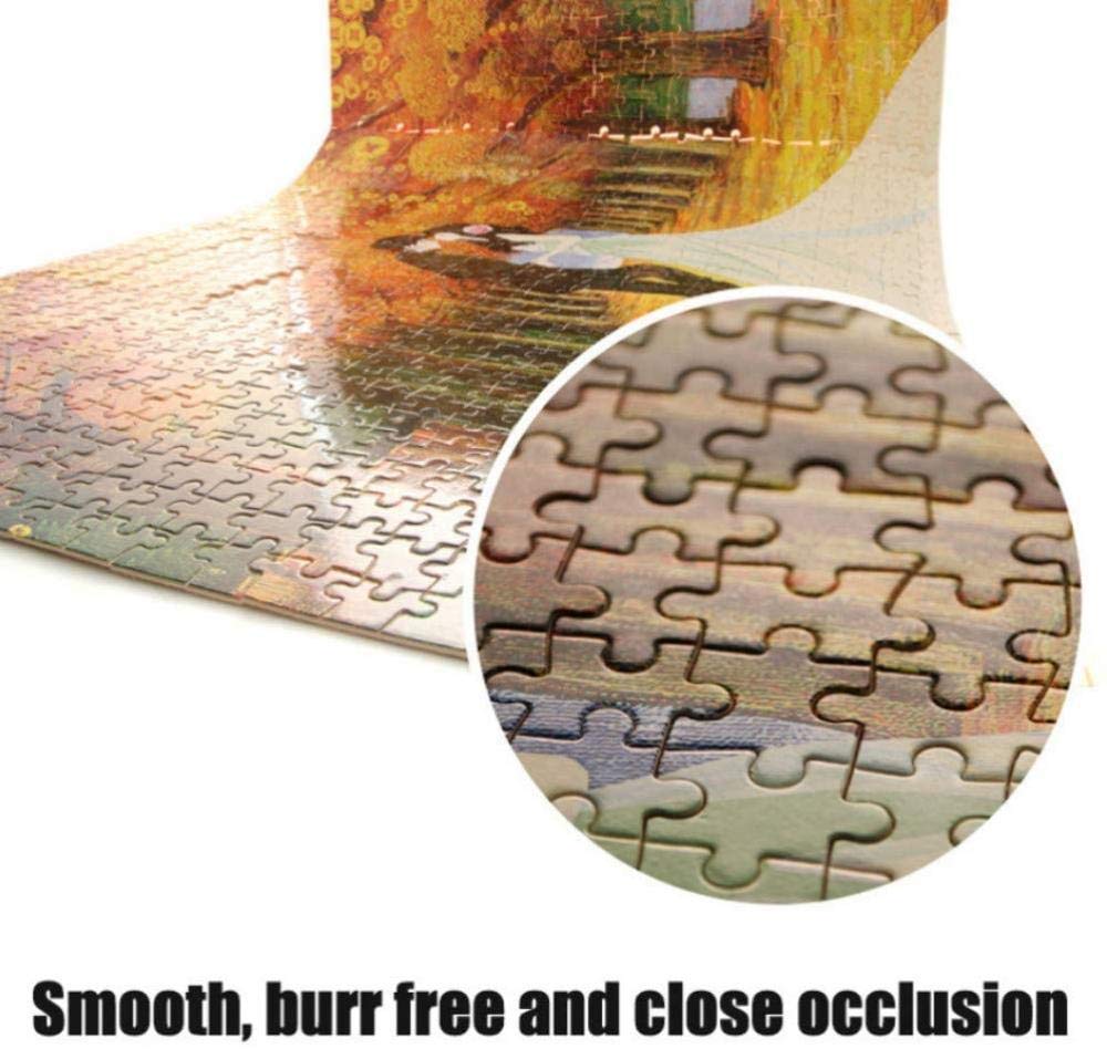 1000-Piece Wooden Landscape Puzzle - Medieval Museum Art for Adults & Kids - Educational Family Board Game & Gift for Home Decor, Party Fun, and Relaxation