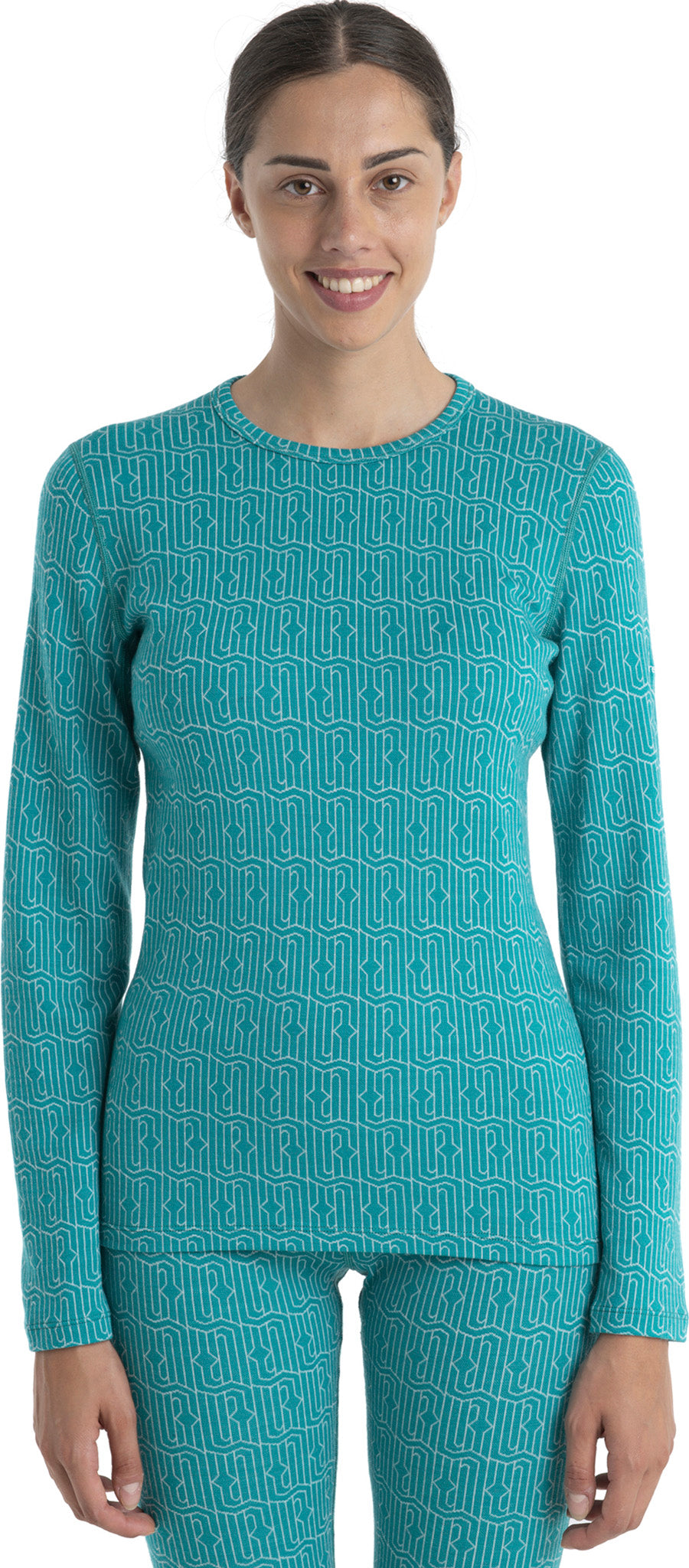 260 Vertex Herenga Women's Merino Wool Long Sleeve Thermal Top - Warm Base Layer for Hiking, Skiing & Winter Outdoor Activities