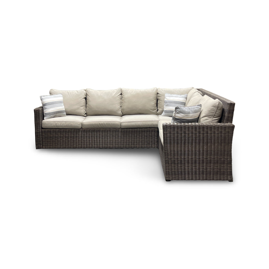 Puerto Nuevo Outdoor Sectional Set - Waterproof Patio Furniture with Cushions - Perfect for Backyard, Garden, and Poolside Relaxation