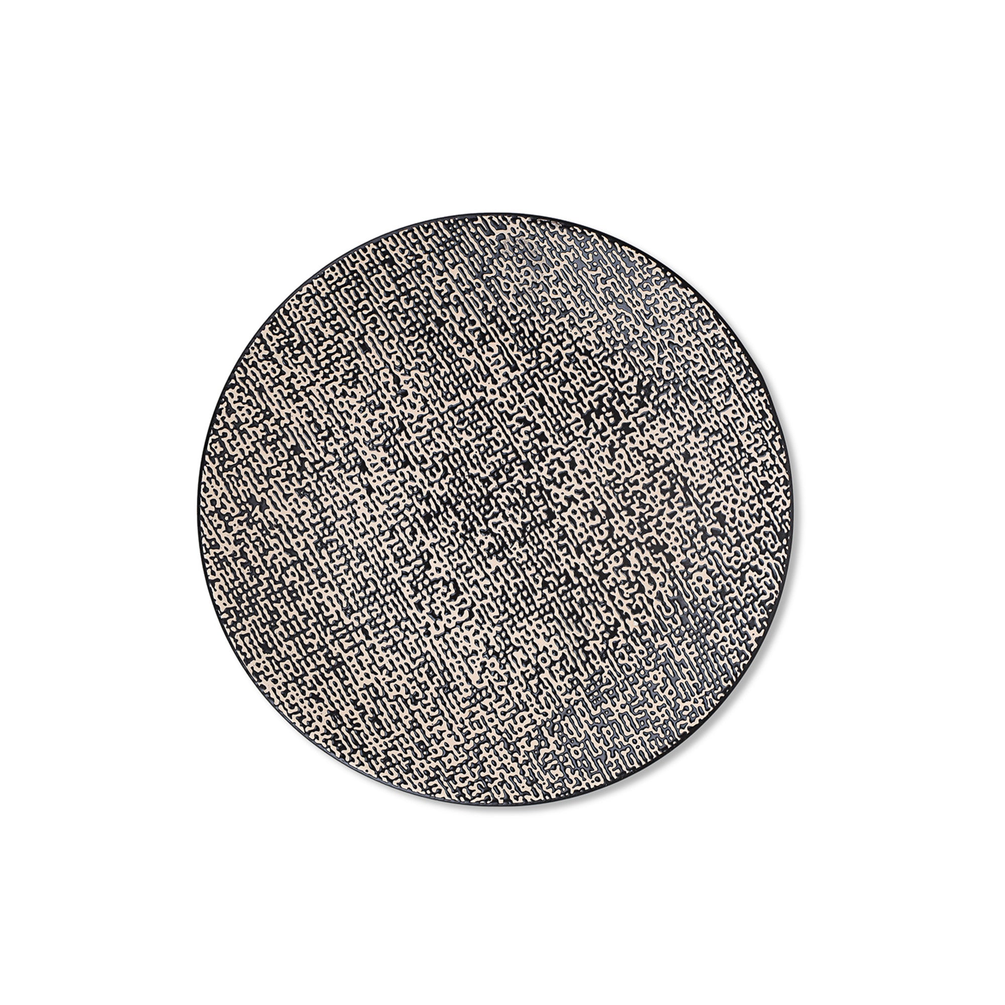 Sophie Stoneware Salad Plate - Elegant Brown and Black Ceramic Dish for Everyday Dining, Entertaining & Special Occasions