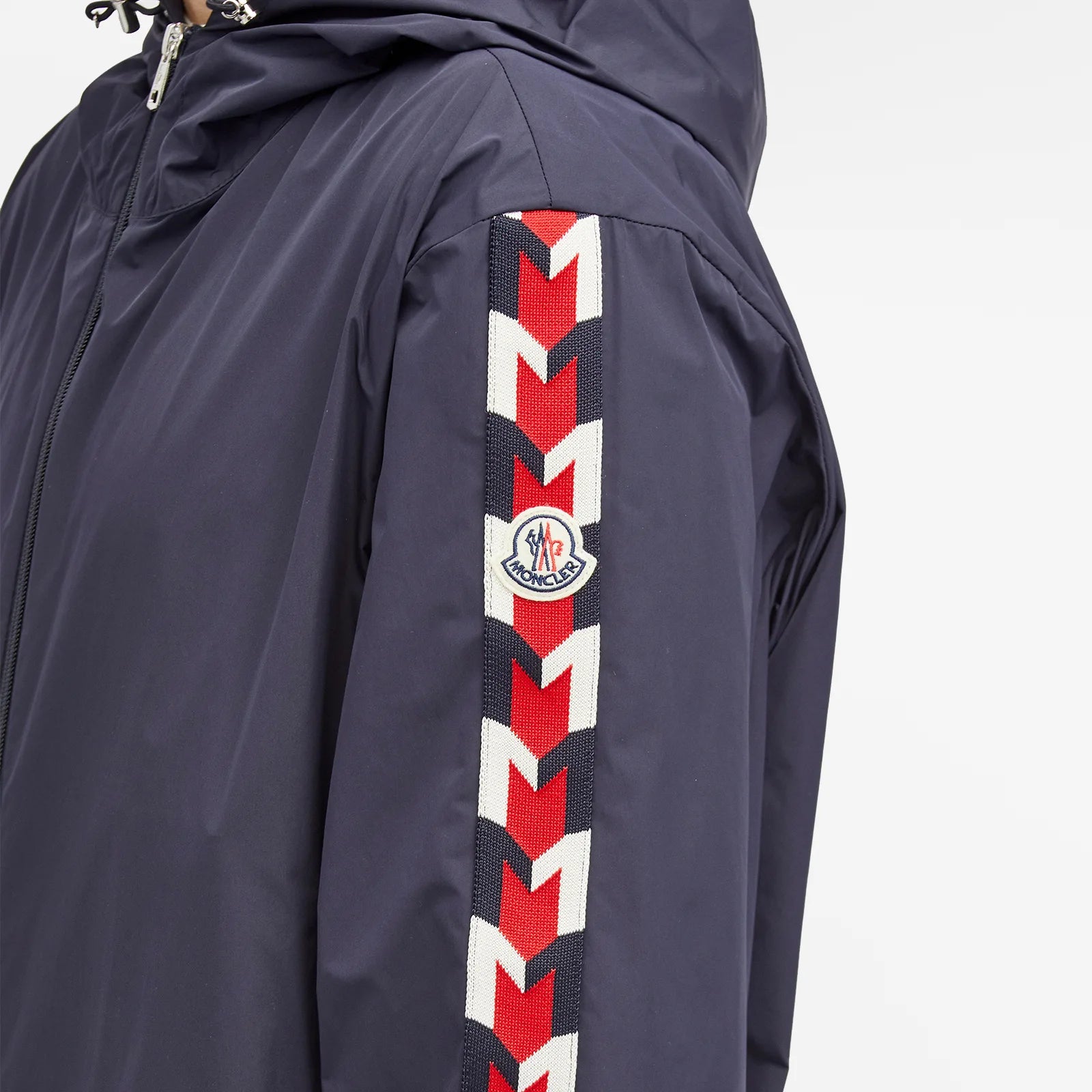 Moncler Moyse Taping Hooded Jacket - Waterproof Winter Coat for Men & Women | Outdoor Skiing, Snowboarding & Cold Weather Activities