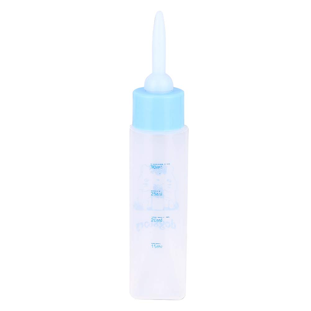 Camidy 2PCS 30ML Small Animal Water Bottle - Hamster Nurser Bottle, Puppy Squirrel Kitten Nursing Feeder for Milk & Water | Perfect for Small Pets, Travel & Home Use