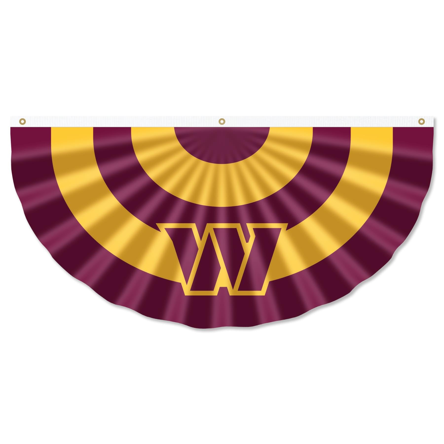 Washington Commanders NFL Bunting Pleated Fan Banners - Team Spirit Decor for Game Day, Tailgating & Home Decor