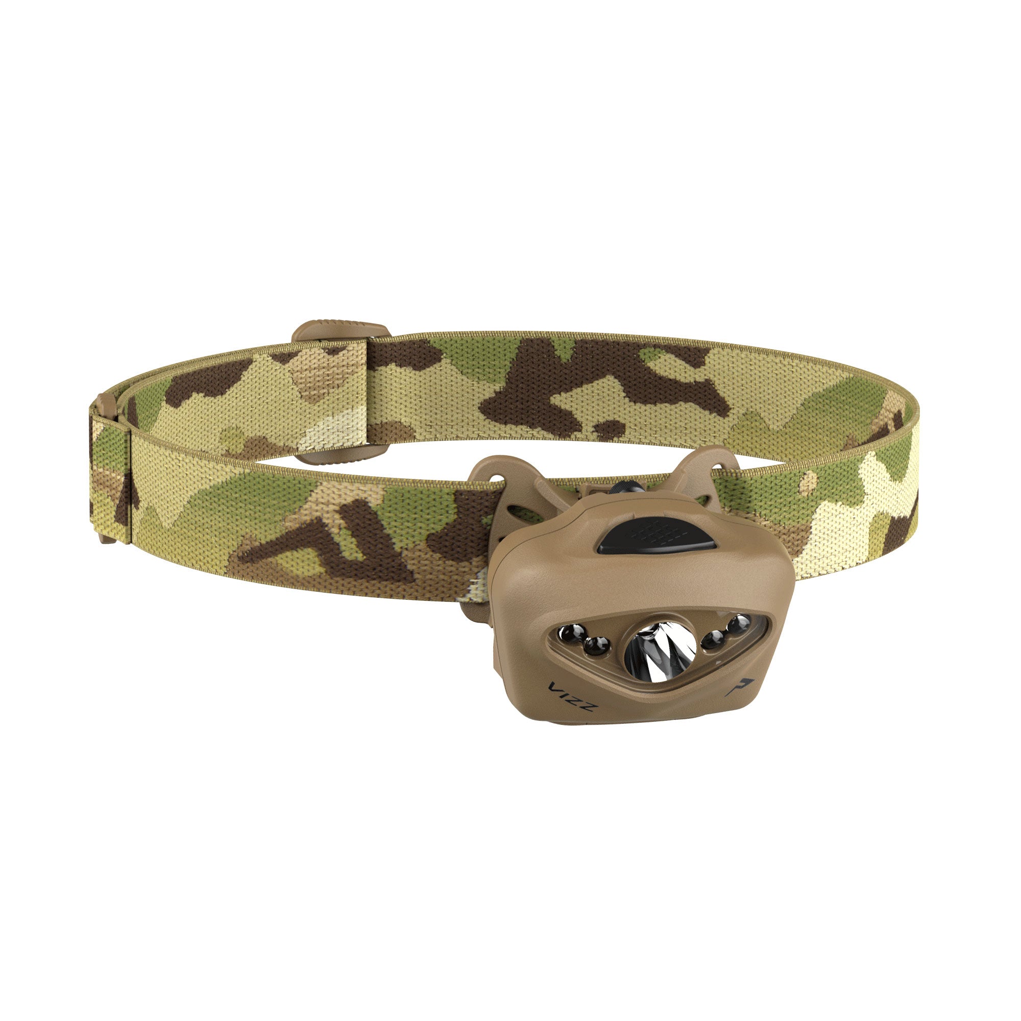 Princeton Tec Vizz MPLS Headlamp - Bright 300 Lumen LED Headlight for Camping, Hiking, Running & Outdoor Adventures - Lightweight & Waterproof Head Torch for Hands-Free Lighting