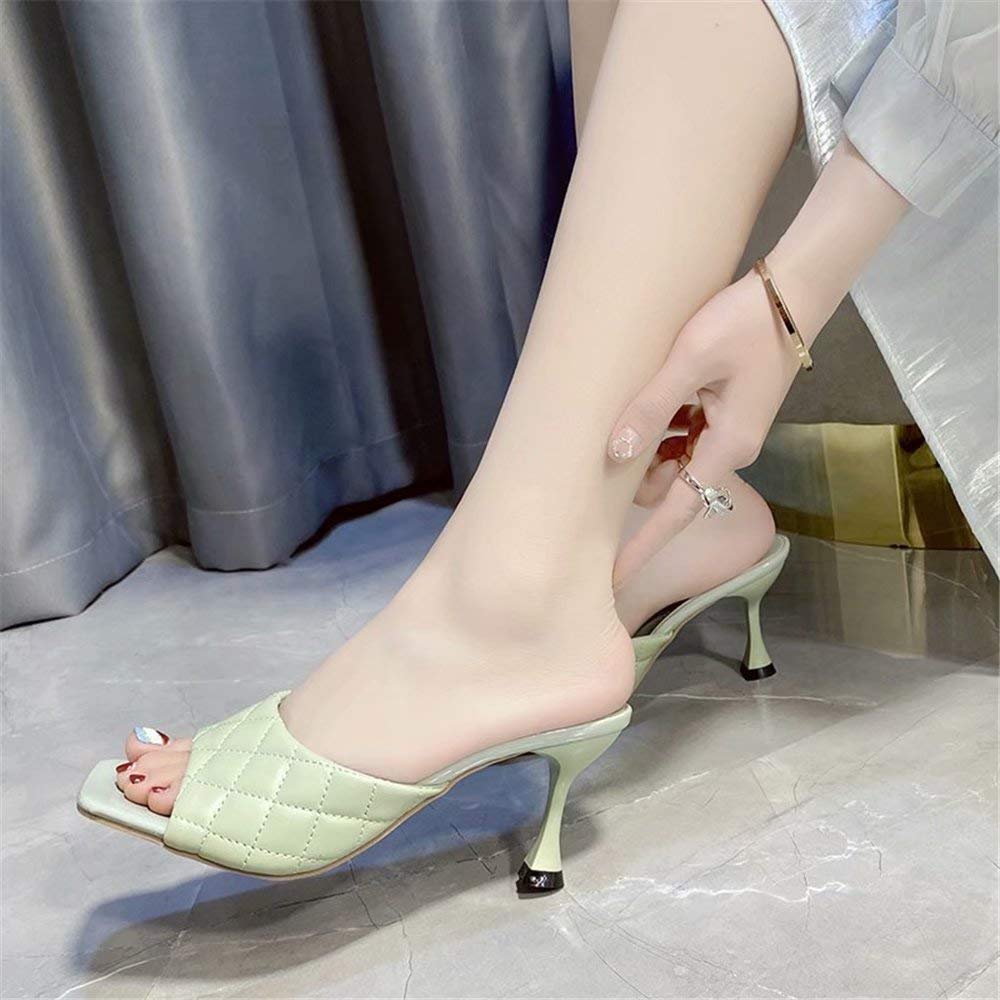 Sexy Stiletto High Heel Sandals for Women - Summer Fashion Slip-On Slippers with Pointed Toe | Perfect for Date Night, Parties & Special Occasions