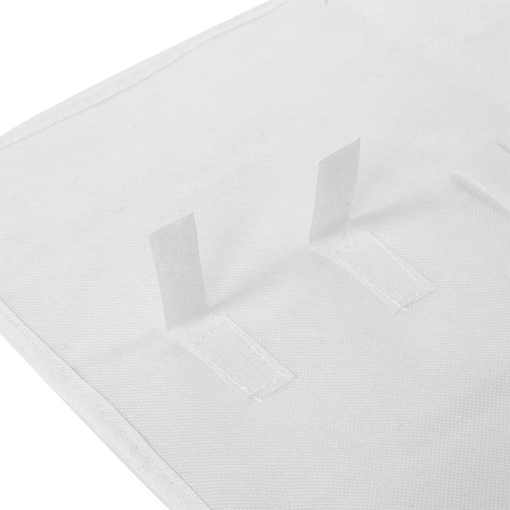Pinsofy 32-Pocket Hanging Storage Organizer for Closet, Wall, or Door - White | Space-Saving Closet & Bedroom Organization for Shoes, Toys, Accessories & More