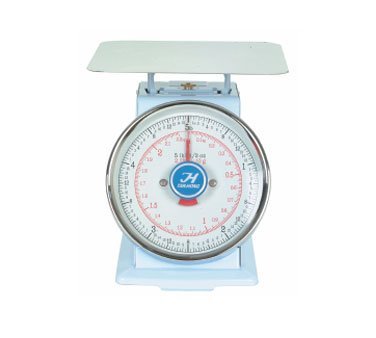 Thunder Group SCSL001 2Lbs G6-2 Commercial Kitchen Scale - Stainless Steel Mechanical Portion Control Scale for Baking, Cooking & Food Prep - Multifunction Measuring Scale for Restaurants & Home Use